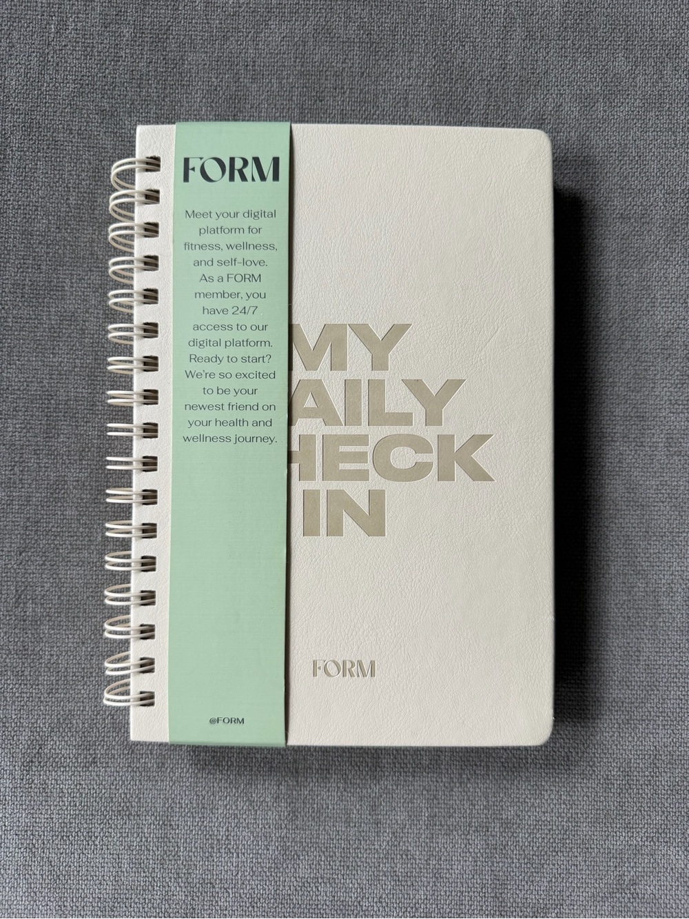 NWT FORM Daily Wellness Journal